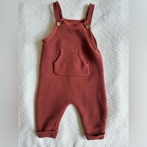 Little Planet by Carter’s Baby Organic Sweater Knit Overalls | 3 months